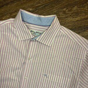 Tommy Bahama Island Zone‎ Size Med Long Sleeve Men's Shirt